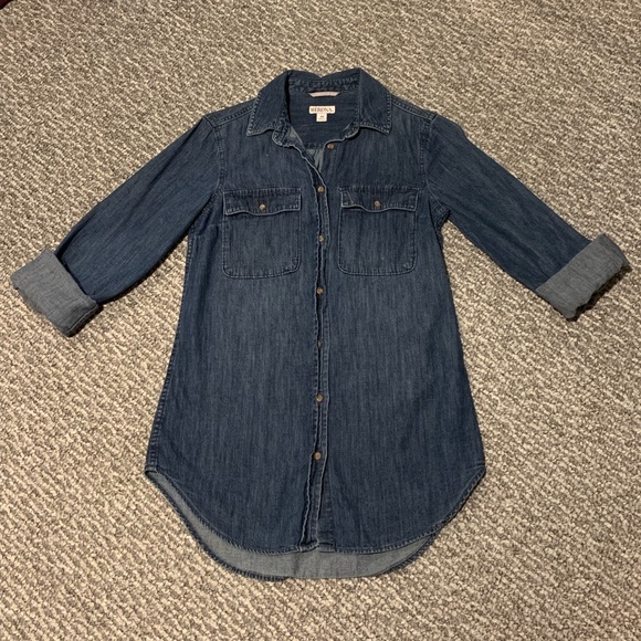 Merona Tops - Long Sleeve Denim Top - Merona